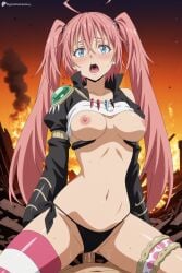 milim nava from patreon by digitalwaifugallery