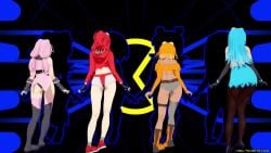 1boy 3d 3d_animation 4girls ahe_gao ahegao_face akomni animated animation ass_focus ass_shake belt_straps black_stocking blinky_(pac-man) blue_eyes blue_hair blush clothed_female_nude_male clothing clothing_swap clyde_(pac-man) dance disappearing_clothes face_mask ganterbelt_straps ghost ghost_dance ghost_girl ghost_girls ghosts gloves hips hmv inky_(pac-man) iwara koikatsu koikatsu_(medium) kunoichi light-skinned_female light-skinned_male light_skin lingerie longer_than_30_seconds longer_than_3_minutes longer_than_5_minutes longer_than_one_minute looking_at_viewer male mikumikudance mikumikudance_(medium) mini_skirt minus8 mmd multiple_girls music mv_character no_bra no_underwear o_mouth open_mouth pac-man pac-man_(series) pac-man_ghost_dance_(minus8) pacman panties panties_around_one_leg panties_aside pantyhose pinky_(pac-man) pmv pov pov_ass pov_crotch pov_eye_contact saliva saliva_trail shorter_than_10_minutes shorts smiling smug sound sound_effects stockings straight strip stripping striptease swimsuit swimwear swinging tagme tan_skin tan_skinned_female tanned_skin torogao tounge_out underwear video zoom_in