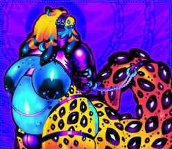 anthro aquatic aquatic_gastropod areola barbell_piercing belly belt belt_buckle big_areola big_belly big_tail blue_belly blue_breasts blue_piercing bondage bondage_gear bound breasts buckle bulge cerata_(anatomy) clothing collar egg eggnant female gastropod glistening_body glistening_breasts glowing glowing_belly glowing_egg hands_behind_back hazard_(latexslug) jockstrap latex latex_clothing latexslug leather leather_clothing mollusk multicolored_body multiple_piercings nipple_barbell nipple_chain nipple_piercing nipples nudibranch piercing pregnant pseudo_hair purple_background sea_slug simple_background slug solo tail tentacle_hair tongue tongue_out tongue_piercing underwear ventral_groove
