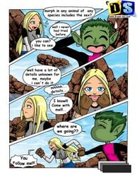 beast_boy comic dc_comics drawn-sex.com english_text female hetero speech_bubble teen_titans terra terra_(dc) text ujinko