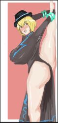 1girls armpits arms_up ass ass_focus big_ass big_breasts big_butt blonde-haired_female blonde_female blonde_hair blonde_hair_female blush breasts butt_focus don_quixote_(limbus_company) female female_focus female_only flexible flexing limbus_company notafishe project_moon solo solo_female solo_focus stretching tagme thick thick_ass thick_hips thick_legs thick_thighs thighs