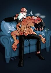 2025 2boys black_hair blush blush_lines bronz_archive cecil_stedman chair clothed clothing completely_naked completely_naked_male completely_nude completely_nude_male dick dripping gay gay_anal gay_male gay_sex hair heavy_breathing invincible invincible_(comics) invincible_(superhero) invincible_(tv_series) legs legs_apart legs_spread male/male mark_grayson mature mature_male mug naked naked_male nude nude_male office_clothing older_male_and_younger_male open_clothes pants pants_open penis pulling_hair red_tie shirt shoes sitting sitting_on_chair sitting_on_lap sitting_on_person spread_legs sweat sweatdrop sweating tablet tear tears tie viltrumite white_shirt yaoi