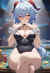 ganyu (genshin impact) from genshin impact by lunealter