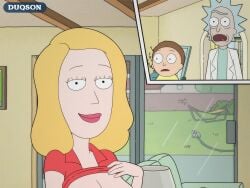 beth smith from rick and morty by duqson