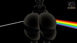 1girls 3d 3d_model ass ass_bigger_than_head ass_focus big_ass big_butt black_body butt_focus dark_skin female furry furry_female furry_only large_ass pink_floyd protogen rainbow solo solo_female thick thick_ass thick_thighs vr vr_nerdy vrchat vrchat_avatar vrchat_media vrchat_model watermark