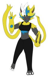 big_breasts breasts female pokémon_(species) pokemon rizz_fiz tagme zeraora