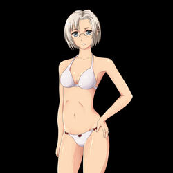 attack_on_titan glasses rico_brzenska shingeki_no_kyojin white_hair