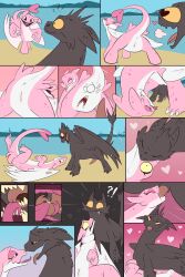2018 animal_genitalia animal_penis anus ass ass_up bedroom_eyes black_body black_eyes black_scales claws comic countershade_torso countershading day dragon dreamworks duo erection european_mythology feathered_wings feathers fellatio female feral forked_tongue fuf fury_(httyd) genitals hi_res how_to_train_your_dragon internal interrobang kissing looking_at_another looking_pleasured male male/female membrane_(anatomy) membranous_wings mouth_closed mythological_creature mythological_scalie mythology narrowed_eyes night_fury non-mammal_vulva open_mouth oral outside penile penis pink_body pink_scales presenting presenting_hindquarters quadruped raised_tail scales scalie seductive sex sharp_teeth tail tailbutt teeth tongue tongue_out toothless vagina_dentata vulva western_dragon white_body white_countershading white_scales wings yellow_sclera