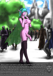 night elf from warcraft by king radical ii