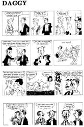 blondie_(comic) blondie_bumstead dagwood_bumstead female herb_woodley human tootsie_woodley