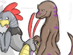 anthro crossover gay imminent_sex male male_only neopets niptor nude scratch_(sonic) sonic_(series) tagme