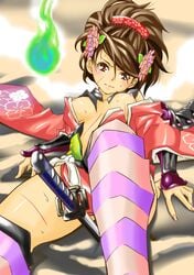 bad_end highres injury japanese_clothes jinkuro katana momohime muramasa_the_demon_blade sword weapon wound wounded