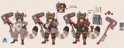1girls 2026 anthro female female_only furry furry_female furry_only mangakitsune2 model_sheet tagme