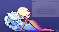 ambiguous_penetration cookie_run cookie_run_kingdom cum cum_inside female femshadow_milk_cookie futanari lady_in_azure_(shadow_milk_cookie) prone_bone pure_vanilla_cookie request self_upload shadow_milf_cookie shadow_milk_cookie sloumpl strawpage_request