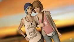 accurate_model ai_assisted chloe_price exposed_panties google_gemini life_is_strange max_caulfield unaware unbuttoned_pants