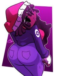 1female 1girls :o ass ass_focus back_view backboob big_ass big_booty big_butt booty breasts butt butt_focus dark-skinned_female female_focus female_only friday_night_funkin friday_night_funkin_lullaby friday_night_funkin_mod girlfriend_(friday_night_funkin) jeans lullaby_girlfriend_(fnf) lullaby_girlfriend_(fnf_redesign) pugafnf tagme