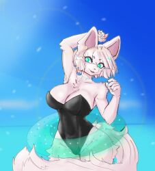 2025 female female_only floater furry furry_female furry_only mangakitsune2 tagme white_fur