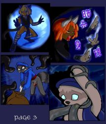 2009 comic fel_(artist) ian_r_soulfox male male_only non-human non-human_only rioichi_cooper skinny sly_cooper_(series) tagme