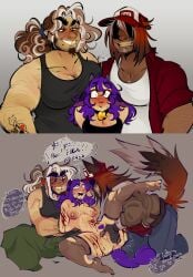 1girls 2boys bara begging_for_more bell_collar bileshroom bisexual blood blushing_profusely body_hair breasts bushy_pubes crying crying_with_eyes_open cuts cuts_on_thighs dad_bod dilf ewe female female/male/male finger_fuck fingering fingering_partner fingering_pussy fox_boy fox_ears fox_humanoid fox_tail frey_(frost_bite) frost_bite fucked_silly gore guro hairy hairy_male hairy_pussy haru_(masochistfox) himbo imminent_sex instant_loss instant_loss_2koma male male/female/male male/male/female male_focus masochism masochist masochistic_female mature_male medium_breasts meme moaning_in_pleasure muscular muscular_chest muscular_male no_visible_genitalia older_male pecs purpleverse pussy restrained restraints ripped_stockings rough rough_sex sadism sandwich_position sandwiched scratch_mark scratch_marks scratches sheep_girl sheep_humanoid shitpost squirt squirting stockings stockings_only stockings_thigh_highs strongfat sweaty sweaty_body tate_frost threesome vaginal_masturbation