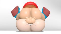 1girls 3d 3d_(artwork) 4k_resolution anal ass ass_focus balls balls_deep big_ass big_ass_(male) big_butt big_dick boots cum cum_in_ass cum_inside female genitals hat hi_res high_resolution highres huge_cock lying lying_on_back male male/female male_penetrating_female mario mario_(series) mario_bros mating_press nintendo penis reaper21cry red_clothing sfm shy_gal source_filmmaker source_filmmaker_(artwork) splurt straight thick_ass thick_hips thick_thighs thighs white_background