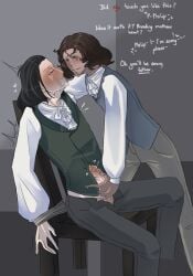 alexander_hamilton alexander_hamilton_(hamilton_musical) bondage broadway cheating dialogue dubious_consent father_and_son forced_orgasm hamilton hamilton_musical incest incest_(lore) masturbation philip_hamilton philip_hamilton_(hamilton_musical) punishment_sex tied_hands