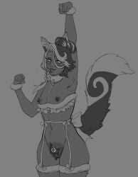 affogato_cookie cat_ears cat_tail catboy clitoris clitoris_piercing cookie_run cookie_run_kingdom cuntboy garter_straps lingerie nipple_piercing nipples petplay trans_man transgender_man transmasc