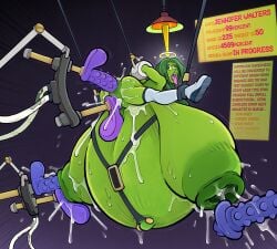 1girls ahe_gao anal anal_insertion anal_sex arms_behind_back ass belly belly_button belly_button_piercing big_belly big_breasts bimbo bimbofication bondage brainwashing breast_expansion breast_growth breast_growth_(enlargement) breast_inflation breasts breasts_bigger_than_body breasts_bigger_than_head breasts_bigger_than_torso cum cum_in_ass cum_in_breasts cum_in_nipples cum_in_pussy cum_inside cumflated_belly cumflation dildo dildo_in_ass dildo_in_nipple dildo_in_pussy double_nipple_penetration double_penetration female female_focus female_only female_penetrated fluids fucked_senseless fucked_silly fucking_machine gape gaping gaping_nipples green_eyes green_hair green_skin huge_belly huge_breasts hulk_(series) hyper hyper_belly hyper_breasts inflated_belly inflation jennifer_walters legs_apart legs_spread machine marvel marvel_comics navel navel_piercing nipple_insertion nipple_penetration nipples pussy restrained she-hulk solo solo_female sparrow_(artist) spread_legs suspension sweat sweating sweaty_body tongue tongue_out transformation vaginal_insertion vaginal_penetration