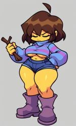 female frisk from friday night funkin
