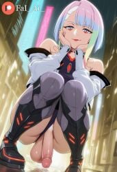 lucyna kushinada from cyberpunk (series) by fai ai 