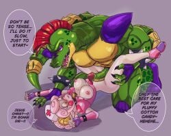 1boy 1boy1girl 2025 abs animatronic anthro anthro_on_anthro anthro_only anthro_penetrated anthro_penetrating anthro_penetrating_anthro anthrofied breasts breasts_out claws digital_drawing_(artwork) digital_media_(artwork) duo duo_focus fan_character fangs female female_anthro female_penetrated finger_claws five_nights_at_freddy's five_nights_at_freddy's:_security_breach glans humanoid_genitalia humanoid_penis imminent_sex long_tail machine male male/female male_anthro male_dominating_female male_domination male_penetrating male_penetrating_female mochi_fluffal mohawk mohawk_(hairstyle) montgomery_gator_(fnaf) muscular muscular_anthro muscular_arms muscular_male pecs reptile reptile_humanoid robot scottgames sharp_teeth shoulder_pads size_difference smaller_female steel_wool_studios tails vein veiny_penis