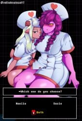 noelle holiday from deltarune by mrdarknessart1