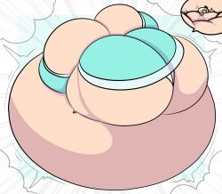 ass_expansion belly_expansion big_ass breast_expansion breasts breasts_bigger_than_head bubble_butt casual_nudity cleavage clothed female female_only huge_ass huge_breasts hyper hyper_ass hyper_belly hyper_breasts hyper_butt hyper_thighs inflation mario_(series) nintendo nipples_visible_through_clothing no_bra princess_rosalina puffster3 rosalina tagme teasing thick_thighs wide_hips