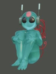 1girls antennae_(anatomy) blue_body blue_skin facial_markings feet female foot_fetish forehead_mark iterator_(rain_world) looks_to_the_moon_(rain_world) rain_world robot robot_girl robot_humanoid shiny_feet shiny_skin sitting thick thick_ass thick_thighs toes toes_spread wire