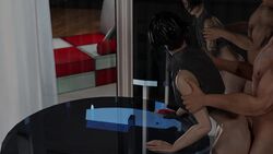 3d alicecry animated asian asian_female black_hair completely_naked completely_naked_male completely_nude completely_nude_male cum cum_drip cum_on_body cumshot faith_connors faith_connors_(mirror's_edge_catalyst) male mirror's_edge mirror's_edge_catalyst rough_sex sound video