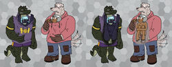 2boys 2girls anal anal_sex clothed_male_nude_female crocodilian dark-skinned_female dark_elf dark_penis dark_skin dog_boy female_on_anthro fingering fingering_pussy fingering_self folded furry green_scales holding_hands hoodie hoodie_fuck_challenge male/female masturbation original penis private_fact purple_skin scalie sex shared_clothes stealth_sex tail vaginal_penetration x-ray