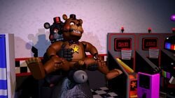 2boys 3d animatronic balls bear big_balls big_penis duo five_nights_at_freddy's furry gay huge_balls huge_cock hyper hyper_balls hyper_penis lefty lefty_(fnaf) male male/male male_only no_humans penis rockstar_freddy ursid