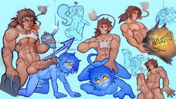 abs age_difference all_fours bara big_balls big_penis bigger_dom blue_hair blue_skin bottomless cigar colossus cum_outside exposed_nipples femboy gay glowing_eyes huge_cock huge_penis kitty_pryde kurt_wagner logan_(x-men) lube lube_bottle lubricant markydaysaid marvel marvel_comics measuring_penetration_depth muscles nightcrawler older_male older_man_and_younger_boy orgasm_denial pecs penis_size_difference piotr_rasputin rape retractable_claws sex shadowcat shirt_up sideburns size_difference small_penis smaller_male smile smirk smoking tail tearing_clothes veiny_penis wolverine_(x-men) x-men yaoi yellow_eyes younger_male