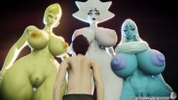 3d 3d_(artwork) 3girls abs big_breasts blue_diamond_(steven_universe) breasts diamond_authority endlessillusion female fit_female gem_(species) giantess larger_female male nipples pussy size_difference steven_universe tagme thick_thighs unseen_male_face white_diamond_(steven_universe) wide_hips yellow_diamond_(steven_universe)