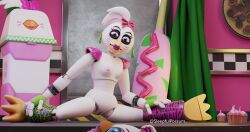 glamrock chica (ashleyorange) from five nights at freddy's by ashleyorange