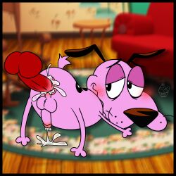 1:1 anal anal_sex anthro anus ass ass_up balls beagle blush bodily_fluids canid canine canis cartoon_network courage_the_cowardly_dog courage_the_cowardly_dog_(character) cum cum_in_ass cum_inside digital_drawing_(artwork) digital_media_(artwork) disembodied_penis domestic_dog ejaculation erection fur genital_fluids genitals hi_res humanoid_genitalia humanoid_penis hunting_dog katz_(courage_the_cowardly_dog) male male/male male_penetrated male_penetrating male_penetrating_male mammal muffinlewds nude offscreen_character on_model orgasm penetration penile penis pink_body pink_fur scent_hound semi-anthro sex simultaneous_orgasms smile solo solo_focus tail warner_bros warner_brothers