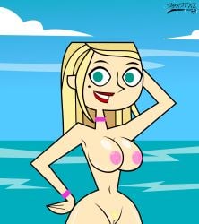 amy_(tdi) beauty_mark big_breasts blonde_hair blue_eyes bracelet breasts busty choker darkanya darkdpx3 female female_focus female_only hourglass_figure long_hair navel nude nude_female nudity pink_nipples pubes pubic_hair pussy tagme total_drama:_pahkitew_island total_drama_island trimmed_pubic_hair vagina wide_hips