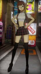 sakura futaba from persona by crunchypachy