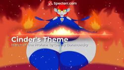 animated big_breasts breasts cinder_(zer0264) fire gardevoir huge_breasts kinettle mrkinettle music nintendo pokemon sound tagme thick_thighs video wide_hips