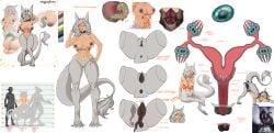 absurd_res animal_genitalia animal_pussy anthro anus avarus_lux canine_genitalia canine_pussy deborah_silvertail eyewear female genitals glasses grey_nipples hi_res humanoid humanoid_pointy_ears internal model_sheet nipple_chain nipple_piercing nipples original original_character piercing pussy spread_legs spreading standing symbiote tentacle tentacle_pussy tragicfame unusual_anatomy unusual_genitalia unusual_ovaries unusual_pussy worm