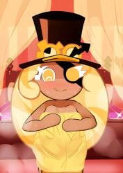 1boy 1boy1girl 1girls breast_sucking breasts cookie_run cookie_run_ovenbreak female female_focus gingerbrave hepshu_(artist) male tagme timekeeper_cookie under_blanket