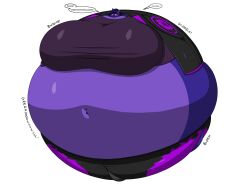 big_ass big_breasts blueberry_inflation breasts bubble_butt female huge_ass lj_caffie renamon sunken_head sunken_limbs thick_thighs wide_hips