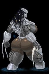 1girls big_ass big_breasts dat_ass female_yautja huge_ass huge_breasts predator_(franchise) thefakedrydood thick_ass thick_thighs yautja