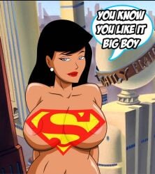 1girls big_breasts black_hair dc dc_comics eyewear grimphantom lois_lane lois_lane_(dcau) superman:_the_animated_series superman_(series)