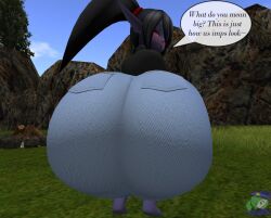 big_ass bubble_butt huge_ass thick_thighs ubel_(zer0264) wide_hips zer0264