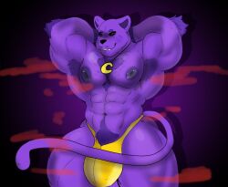 2024 2d 2d_(artwork) 2d_artwork animal_humanoid anthro bara_tiddies bara_tits big_chest big_pecs bulge bulge_through_clothing cafeaubandage catnap_(poppy_playtime) critters_(poppy_playtime) domestic_cat felid feline furry furry_only gigantic_chest gigantic_pecs huge_chest huge_pecs humanoid large_pectorals male male_only man_boobs man_breasts massive_chest massive_pecs mob_entertainment moobs muscular muscular_male no_humans poppy_playtime poppy_playtime_(chapter_3) smiling_critters